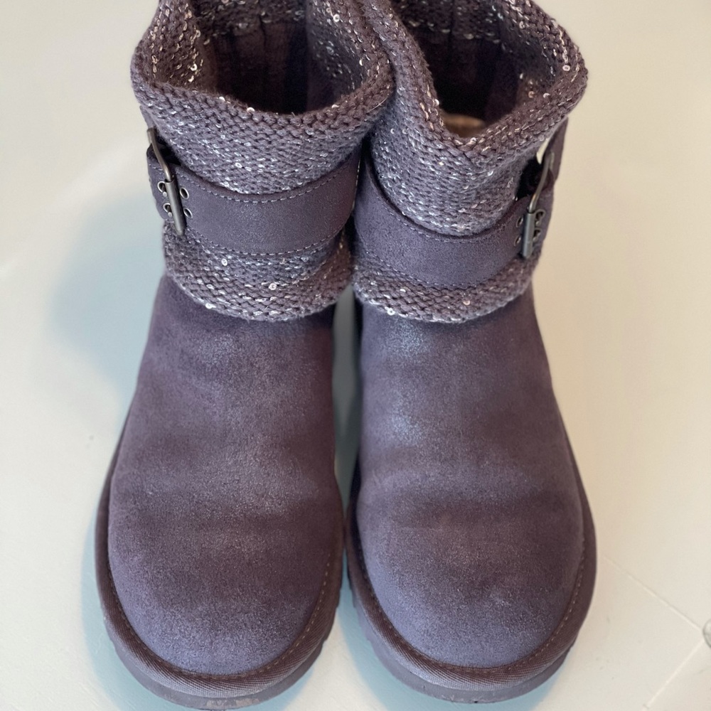 UGG Cambridge Metallic Suede Shoes 6